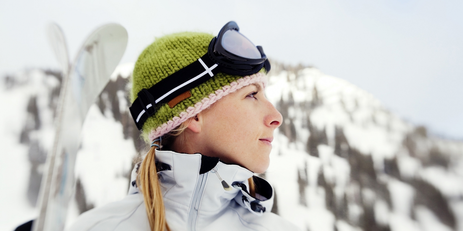 Woman Skiier