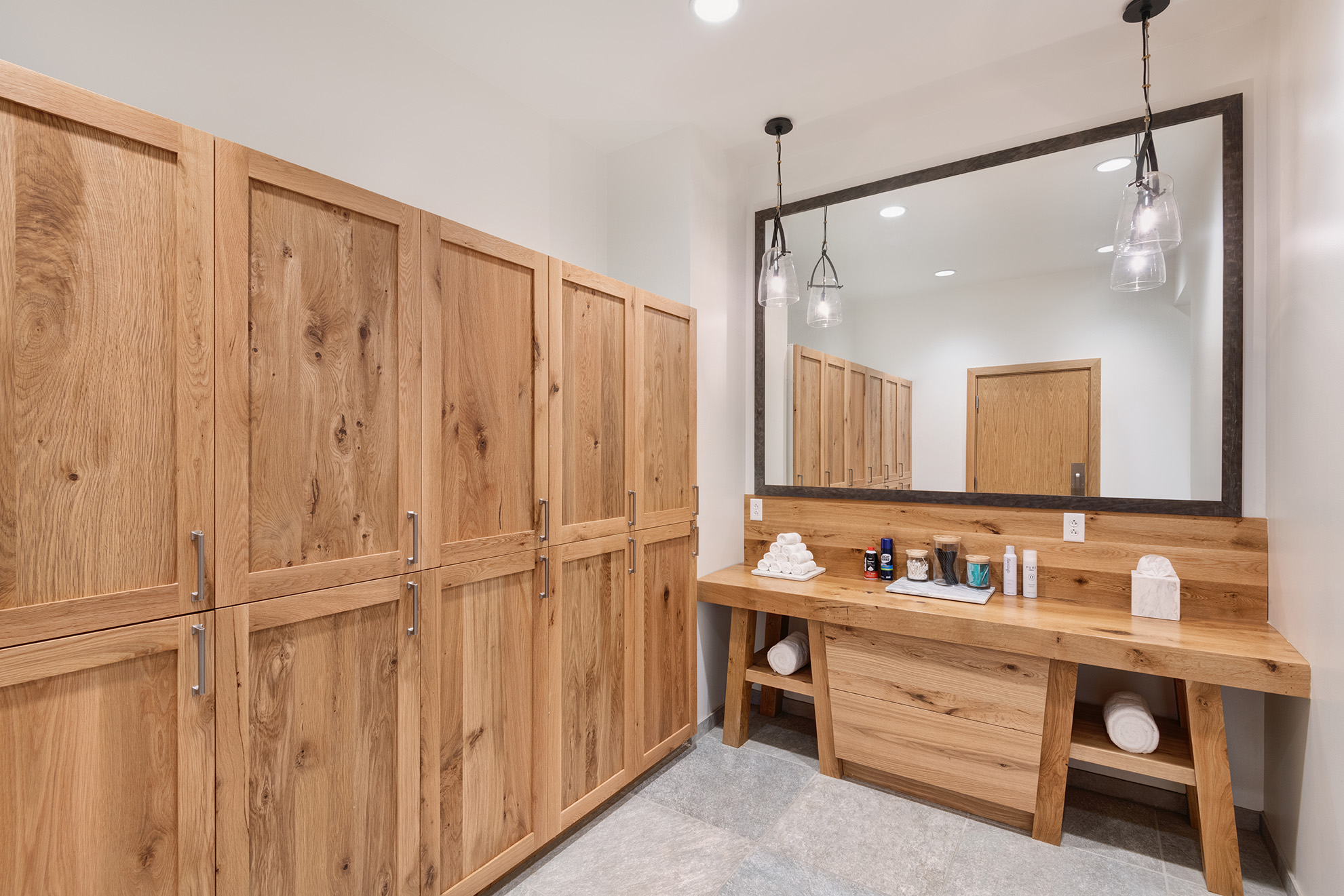 Spa Locker Room