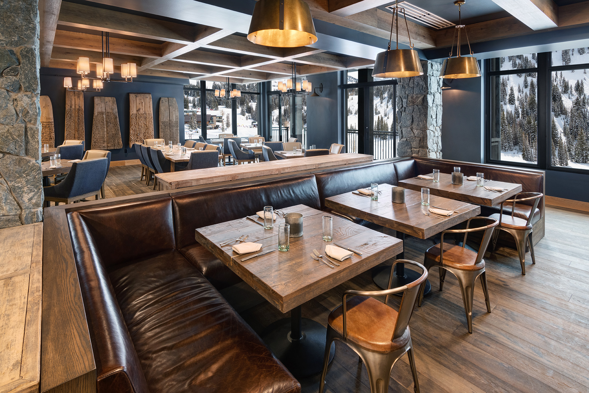 Dining Area with view of mountains