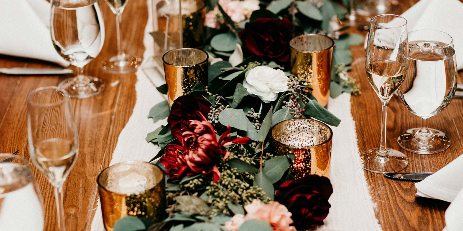 Wedding Table Setup
