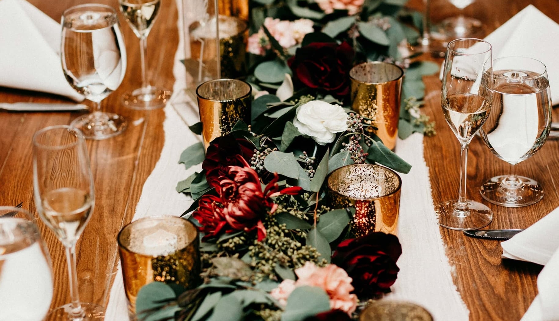 Wedding Table Setup