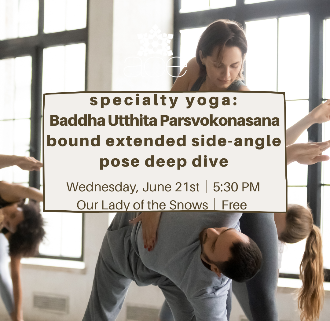 ACE Specialty Yoga Bound Extended Side-Angle Pose Deep Dive