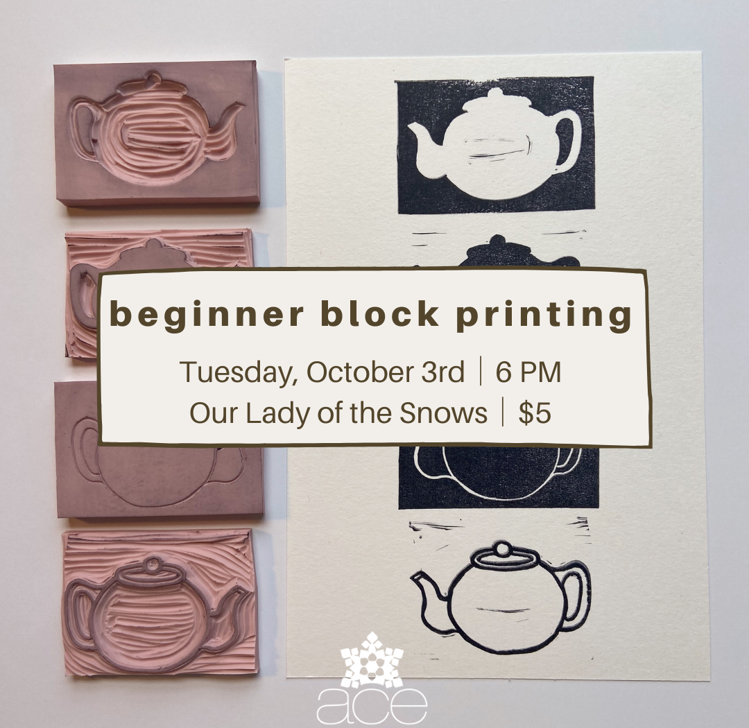 Beginner Block Printing ACE